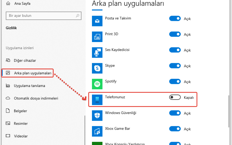 Yourphone.exe Nedir? Virüs mü?